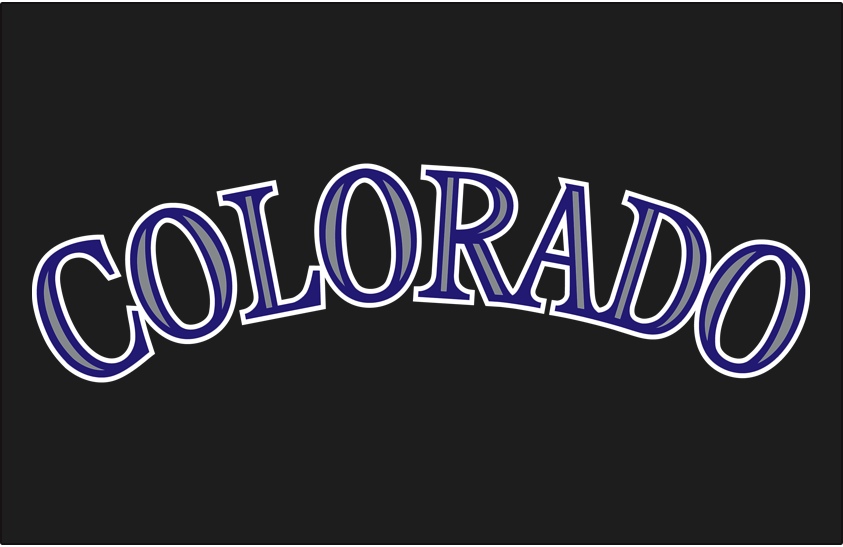 Colorado Rockies 2005-2016 Jersey Logo iron on transfers for fabric